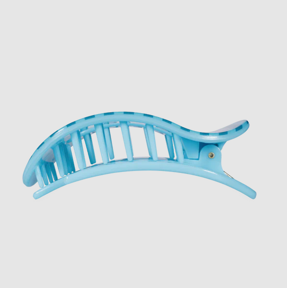 Teleties Splash Zone Round Flat Clip Large Hair Accessories in at Wrapsody