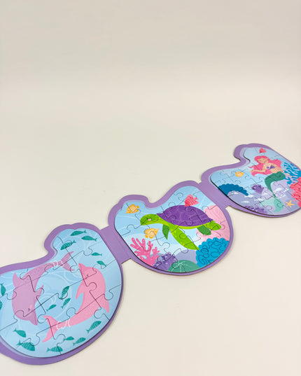 Magnetic Mermaid Ocean Puzzle Baby in at Wrapsody