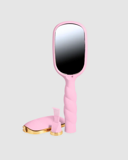 Teleties Boar Bristle Bubblegum Pink Hairbrush