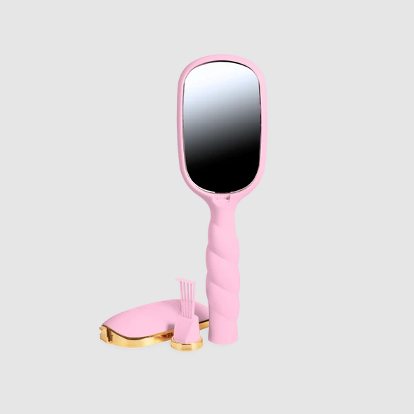 Teleties Boar Bristle Bubblegum Pink Hairbrush Hair Accessories in at Wrapsody