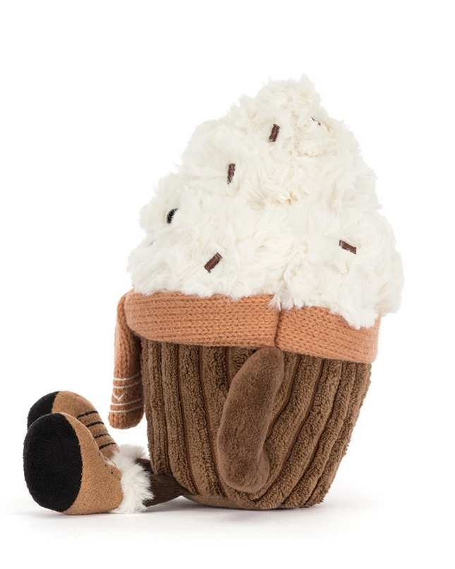 Jellycat Amuseables Scarffles Hot Chocolate Soft Toys in at Wrapsody