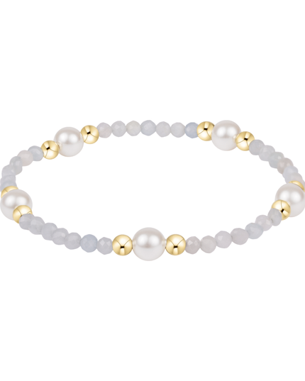 Enewton Purpose Pearl 6mm Bracelet Aquamarine Bracelets in at Wrapsody