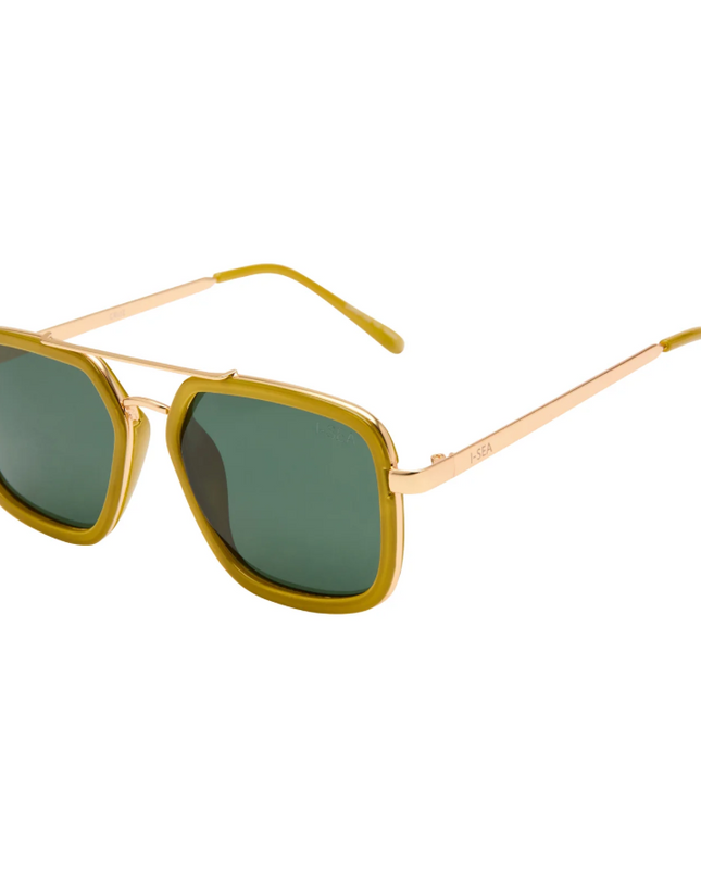 I-SEA Cruz Avocado/Green Sunglasses
