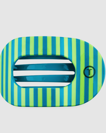 Teleties Cabana Cutie Round Flat Clip Large Hair Accessories in at Wrapsody