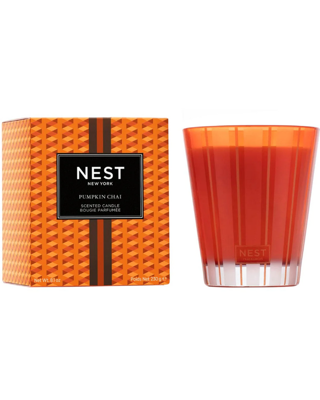 Nest Classic Candle 8.1oz Candles in Pumpkin Chai at Wrapsody