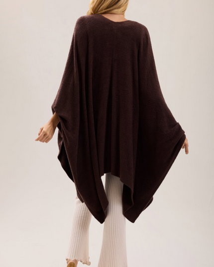 Barefoot Dreams CozyChic Lite Weekend Wrap - Umber Loungewear in at Wrapsody