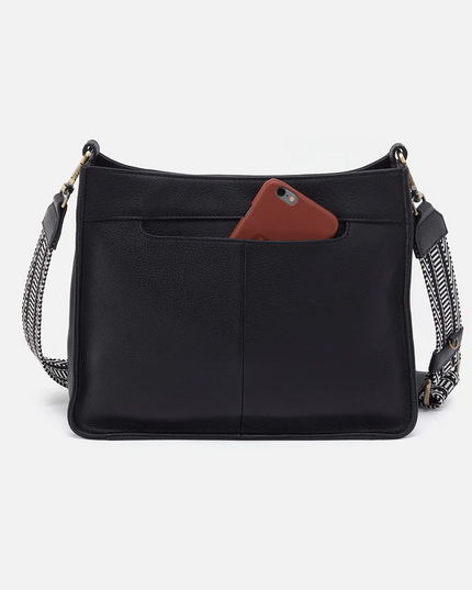 Hobo Cass Crossbody in Black Handbags in  at Wrapsody