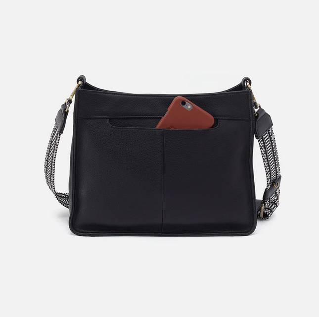 Hobo Cass Crossbody in Black Handbags in  at Wrapsody