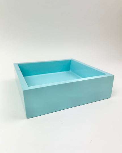 Cocktail Napkin Holder Light Blue Tabletop in at Wrapsody