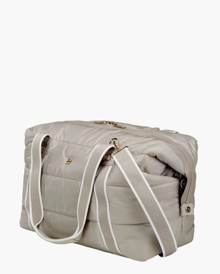 Oliver Thomas Super Traveler Tote/Backpack Dark Grey Taupe Totes in at Wrapsody