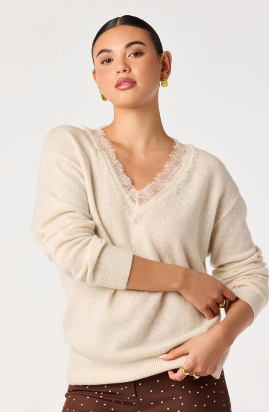 ASTR the Label Jadyn Ivory Sweater