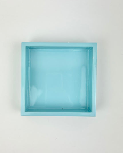 Cocktail Napkin Holder Light Blue Tabletop in at Wrapsody