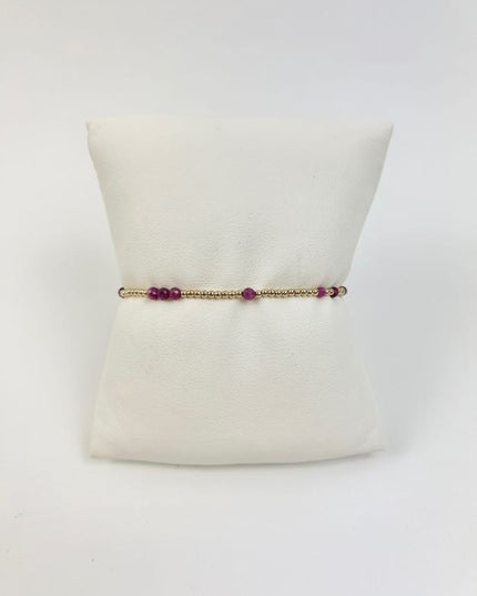 Enewton Hope Unwritten Gemstone Bracelet - Ruby Bracelets in  at Wrapsody