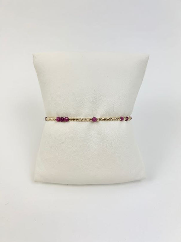 Enewton Hope Unwritten Gemstone Bracelet - Ruby Bracelets in  at Wrapsody