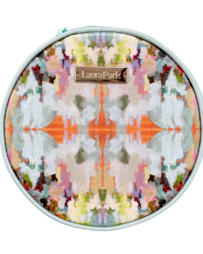 Laura Park Brooks Avenue Round Jewelry Case