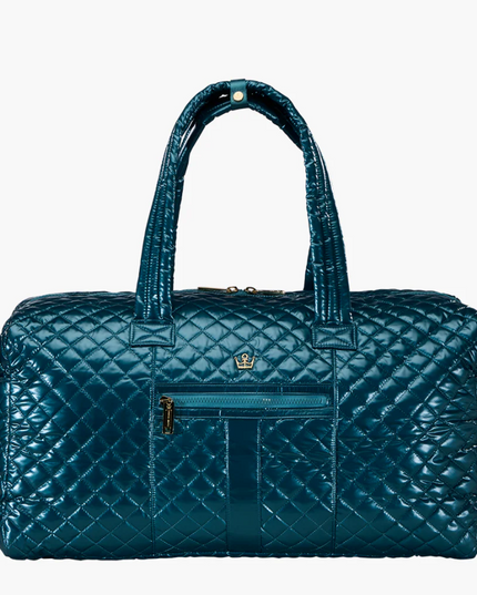 Oiver Thomas 24/7 Weekender Duffle Teal Metallic Luggage in at Wrapsody