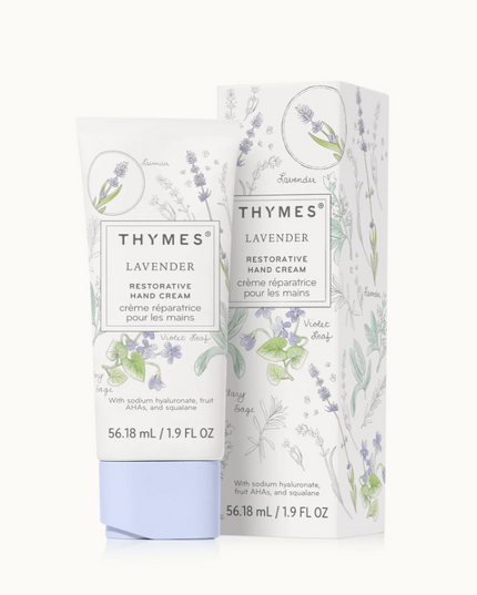 Thymes Restorative Hand Cream Lavender Bath & Body in at Wrapsody