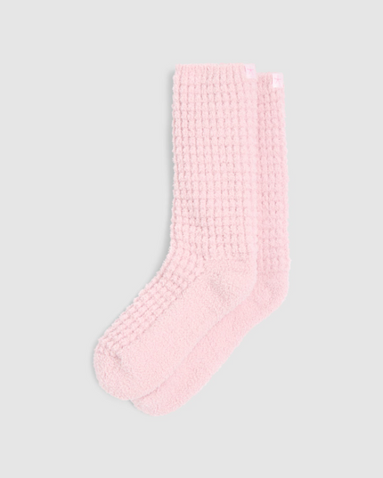 Barefoot Dreas CozyChic Waffle Socks - Petal Loungewear in at Wrapsody