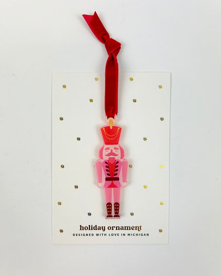 Nutcracker Acrylic Ornament Home Decor in  at Wrapsody