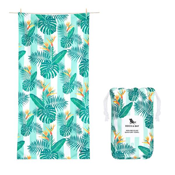 Dock & Bay Microfiber XL Towel Travel Accessories in Perfect Paradise at Wrapsody