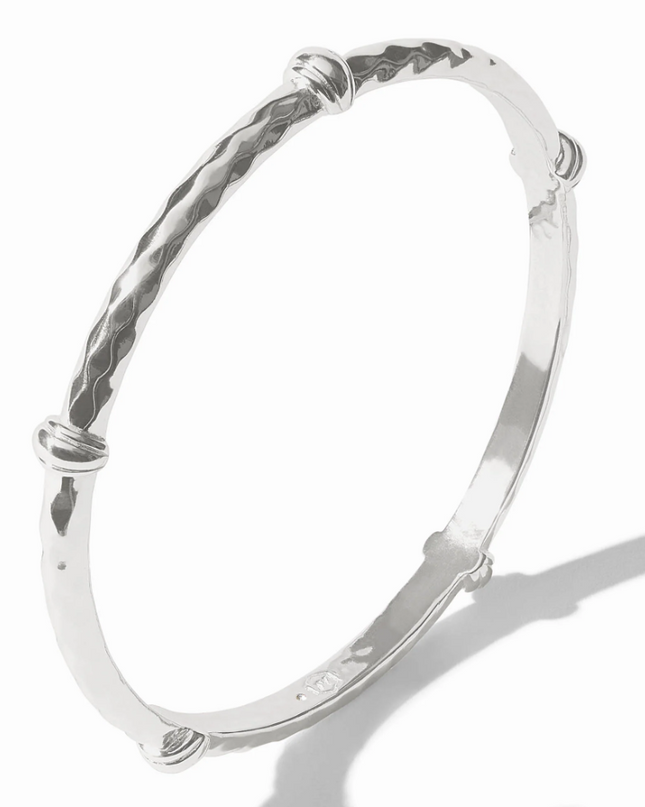 JV Savannah Bangle Silver - L Bracelets in at Wrapsody
