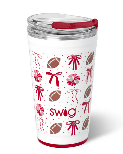 Swig 24oz Party Cup We've Got Spirit Crimson Drinkware in at Wrapsody