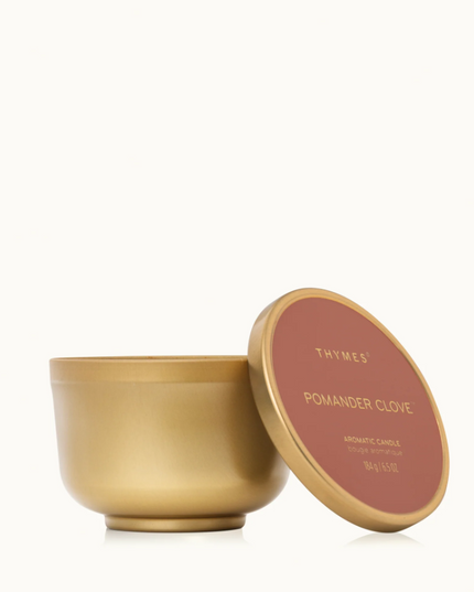 Thymes Universal Tin Candle - Pomander Clove