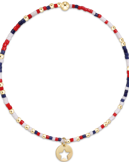Enewton Hope Classic Firecracker Small Star Disc Bracelet Bracelets in at Wrapsody