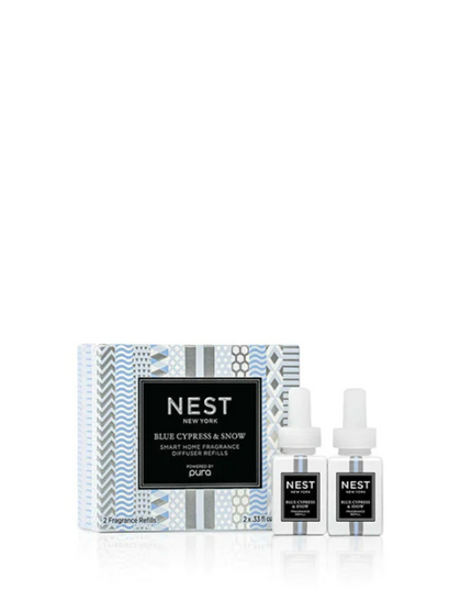 Nest Pura Diffuser Refill Scents in Blue Cypress & Snow at Wrapsody
