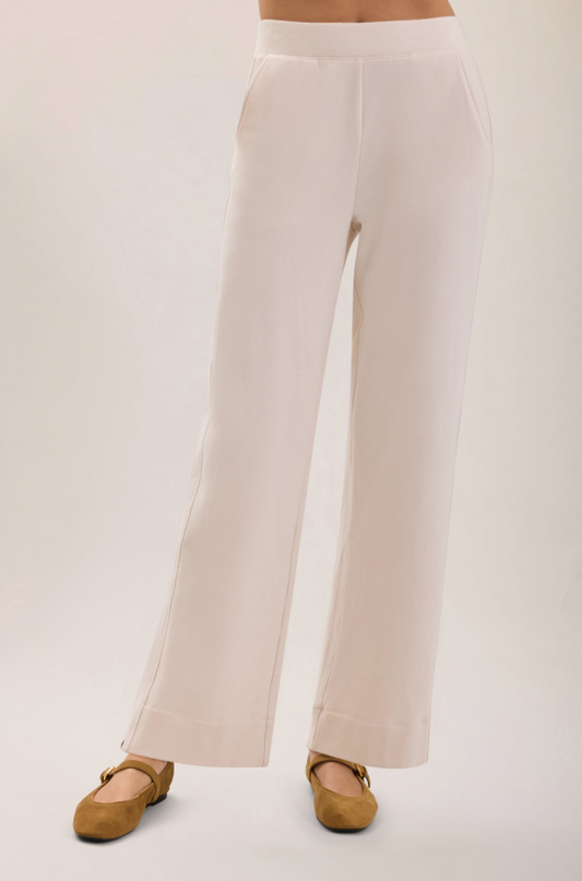 Barefoot Dreams Brushed Fleece Pants - Sand Dune Loungewear in S at Wrapsody