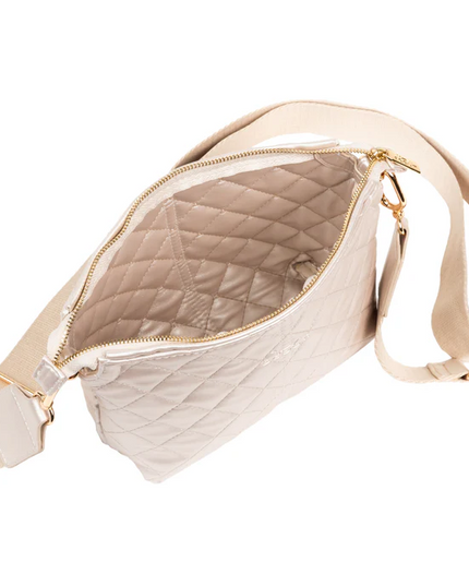 Scout Emily Quilted Champagne Handbags in at Wrapsody