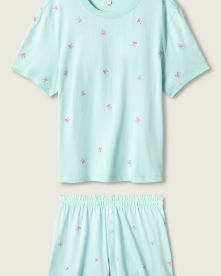 PJ Salvage Pretty Punch Light Mint Set Loungewear in at Wrapsody