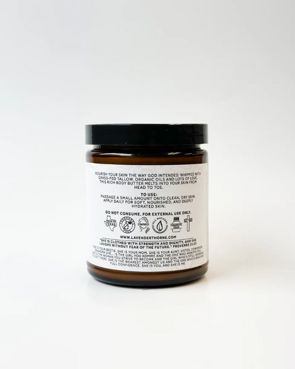 Lavender Thorne SHE Tallow Butter