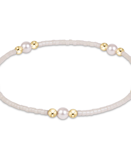 Enewton Hope Purpose Pearl Bracelet Milkshake