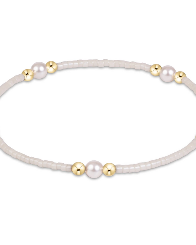 Enewton Hope Purpose Pearl Bracelet Milkshake Bracelets in at Wrapsody