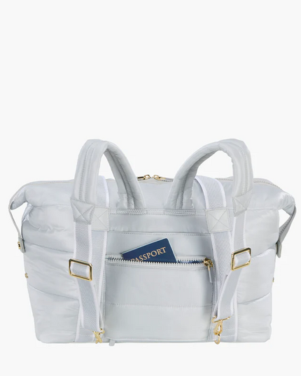 Oliver Thomas Super Traveler Tote/Backpack Blue Mist Totes in at Wrapsody