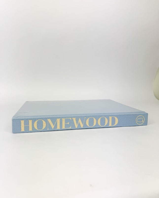 The Blank Book Homewood in Steel Blue Books in at Wrapsody
