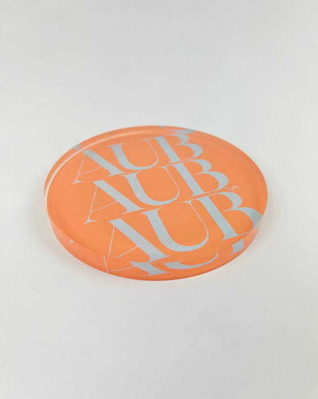 AUBx3 Acrylic Coaster Home Decor in  at Wrapsody