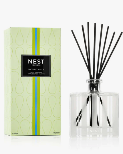 Nest Reed Diffuser 5.9oz Scents in Coconut & Palm at Wrapsody