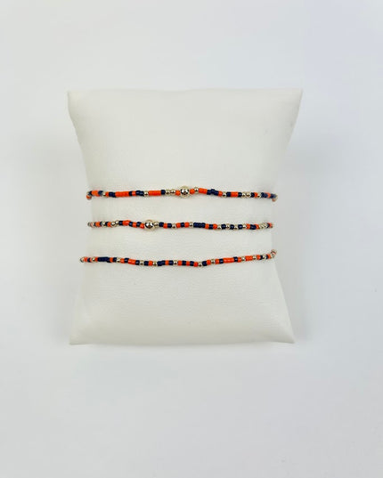 Enewton Extends Hope Unwritten Orange/Navy Bracelet Bracelets in  at Wrapsody