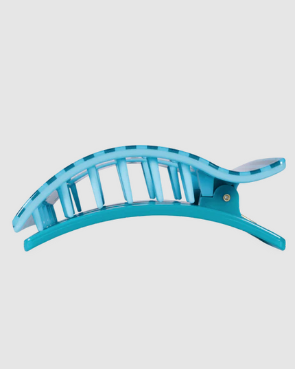 Teleties Splash Zone Rectangle Flat Clip Large Hair Accessories in at Wrapsody