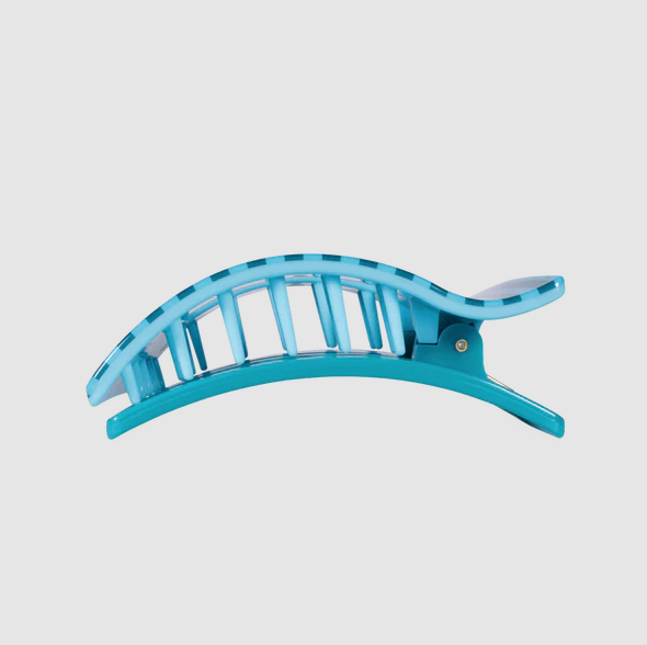 Teleties Splash Zone Rectangle Flat Clip Large Hair Accessories in at Wrapsody