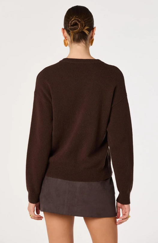ASTR the Label Bowie Brown Sweater