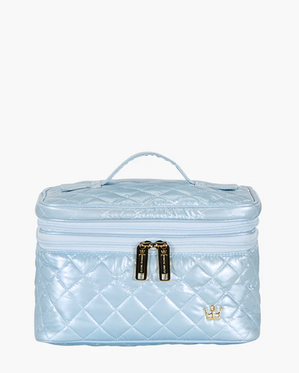 Oliver Thomas Not a Trainwreck Case Sky Blue Metallic Travel Accessories in at Wrapsody