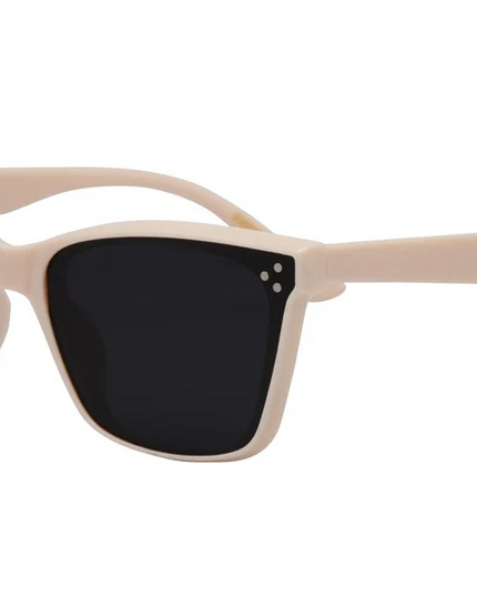 I-SEA Kiki Cream/Smoke Sunglasses