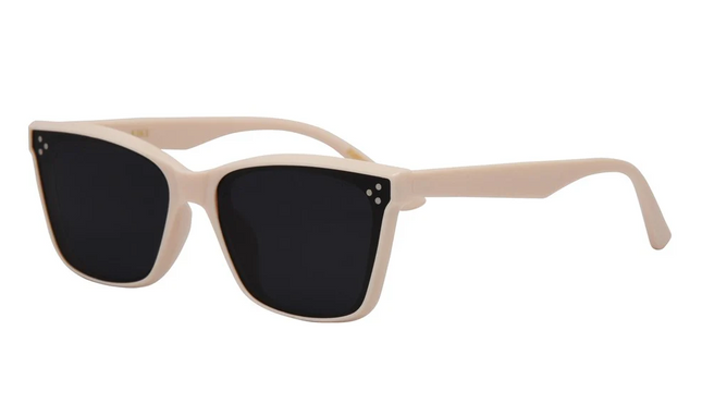 I-SEA Kiki Cream/Smoke Sunglasses