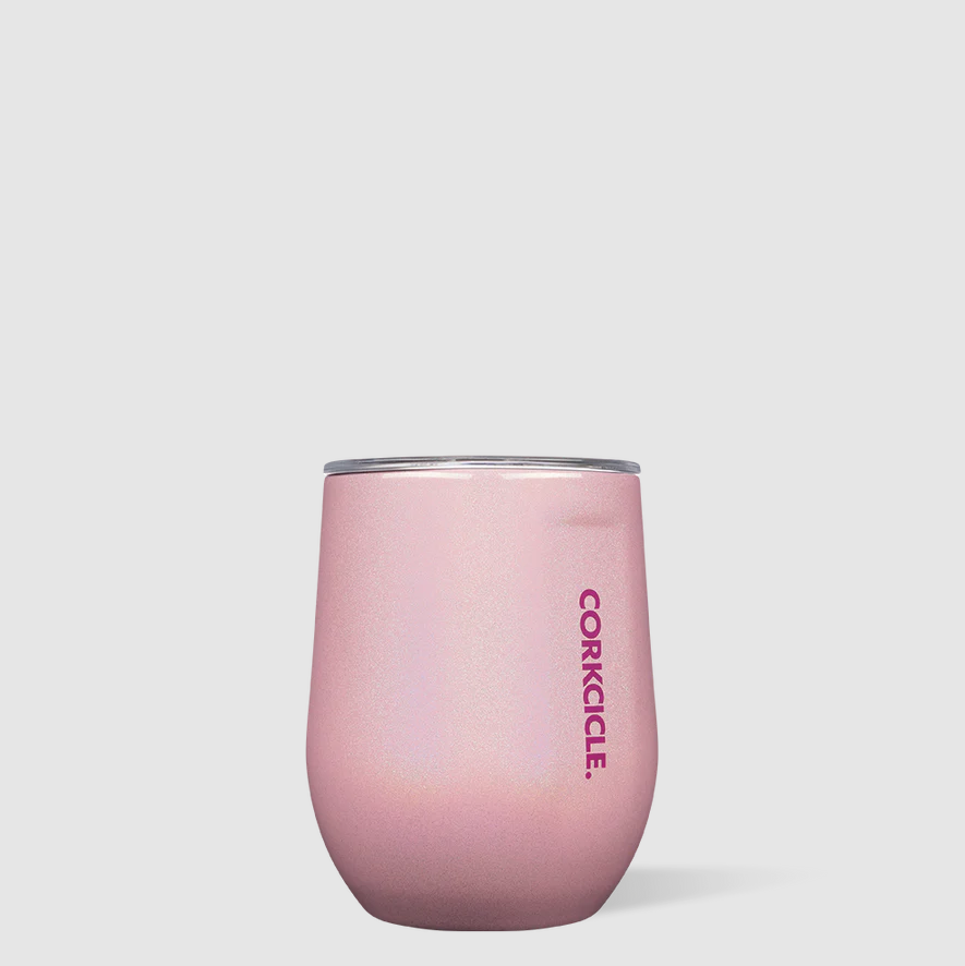 Corkcicle Stemless Wine 12oz Drinkware in Cotton Candy at Wrapsody