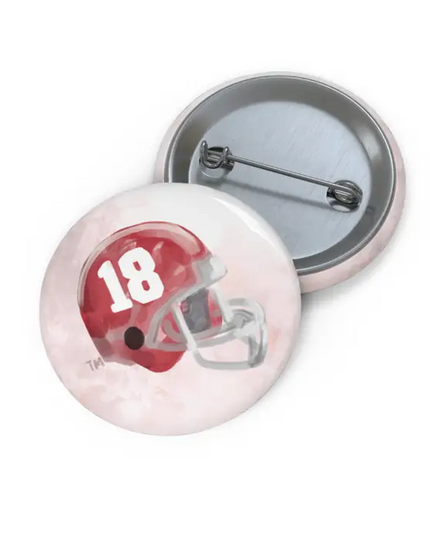 Football Helmet Alabama Button Fun & Games in  at Wrapsody