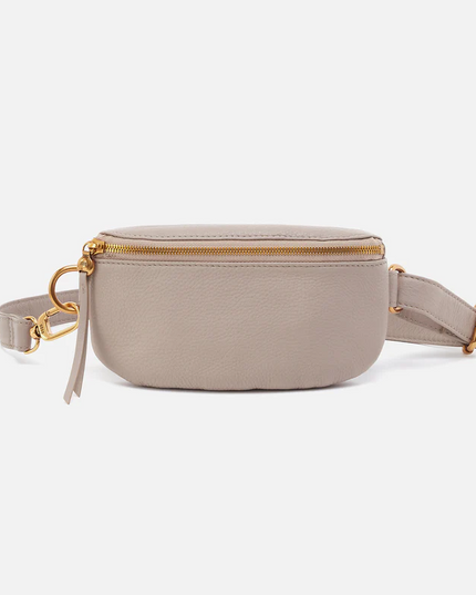 Hobo Fern Belt Bag in Taupe Handbags in  at Wrapsody