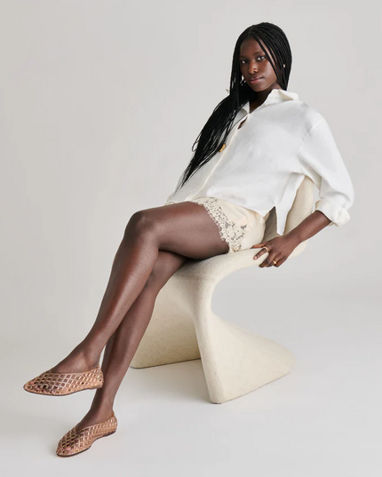Jam Jelly Mocha Flats Shoes in at Wrapsody